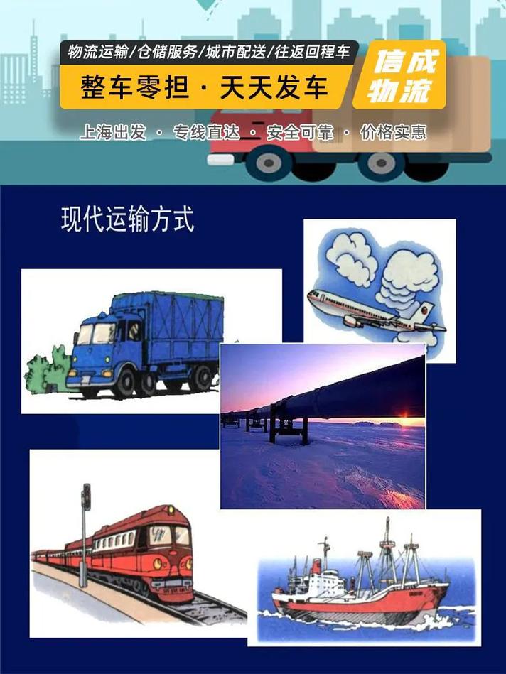 上海出发专线直达安全可靠价格实惠物流运输仓储服务城市配送往返回程